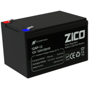 باتری یوپی اس 12 ولت 12 آمپر آکو باتری زیکو