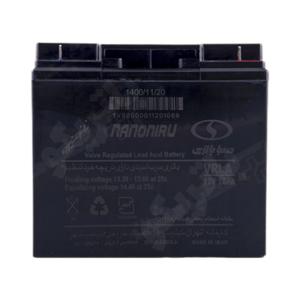 باتری یوپی اس 12 ولت 18 آمپر صباباتری